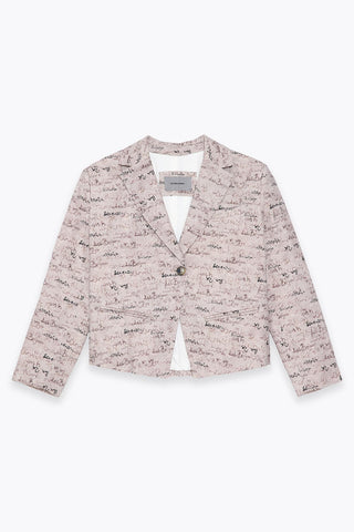 PRINTED BLAZER
