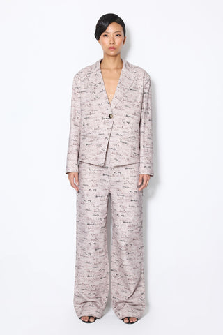 PRINTED BLAZER
