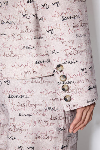 PRINTED BLAZER
