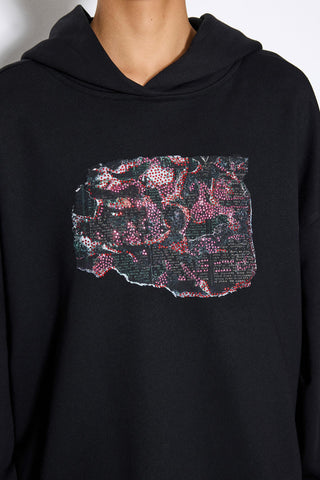 MAP PRINTED HOODIE