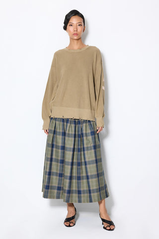 BACK PRINTED SWEATER
