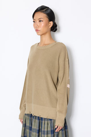 BACK PRINTED SWEATER