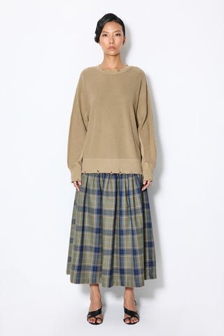 BACK PRINTED SWEATER