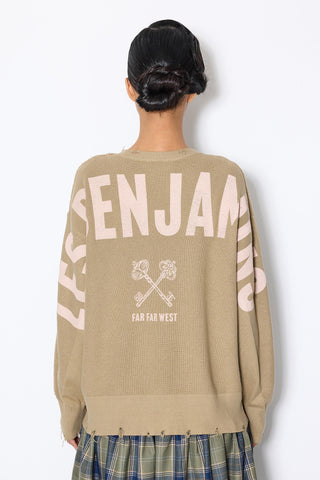 BACK PRINTED SWEATER