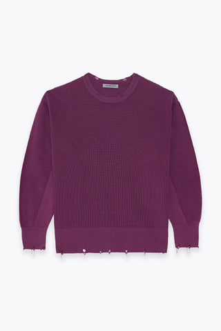 BACK PRINTED SWEATER