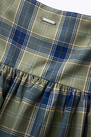 CHECKED SKIRT