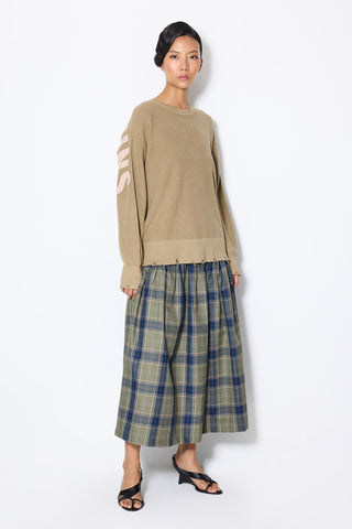 CHECKED SKIRT