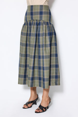CHECKED SKIRT