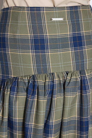 CHECKED SKIRT
