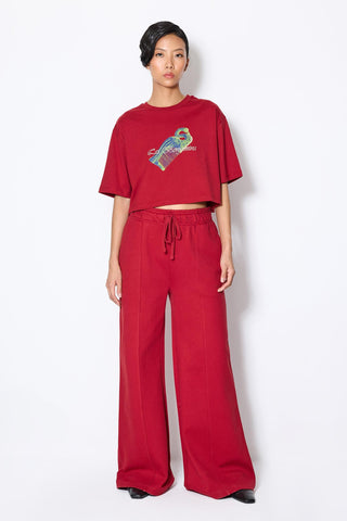 WIDE LEG SWEAT PANTS