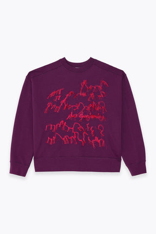 EMBROIDERY DETAILED SWEATSHIRT