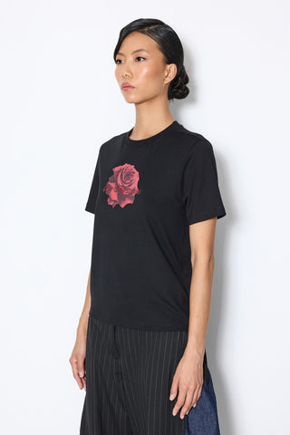 ROSE PRINTED TEE