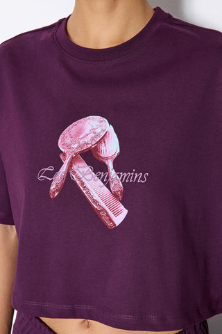 COMB PRINTED TEE