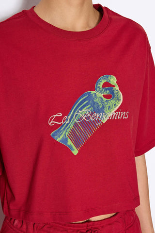 SWAN PRINTED TEE