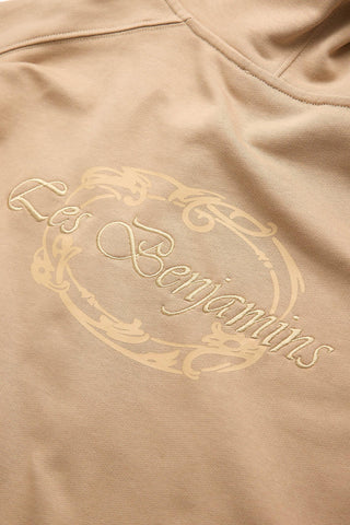 BACK PRINTED ZIP HOODIE